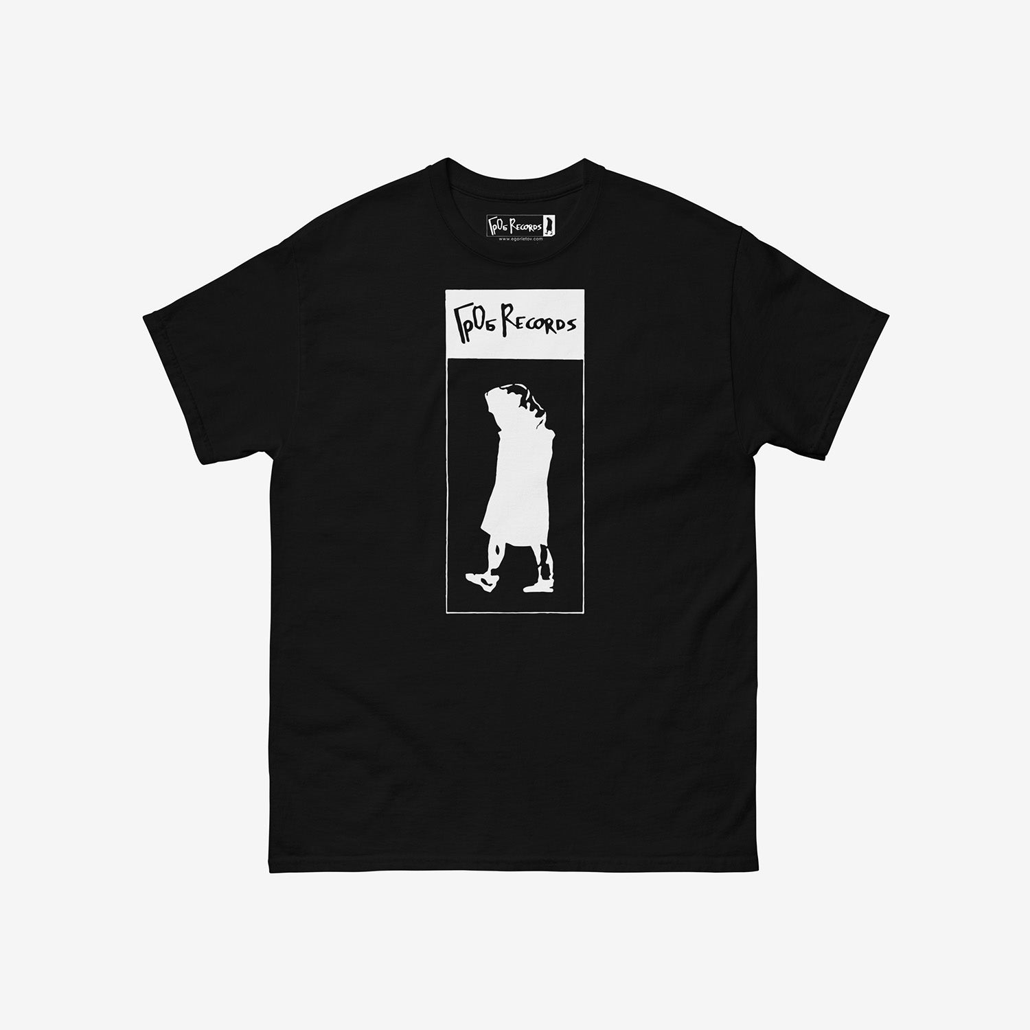 Official GrOb Records (large) logo T-shirt founded by Egor Letov. From egorletov.com