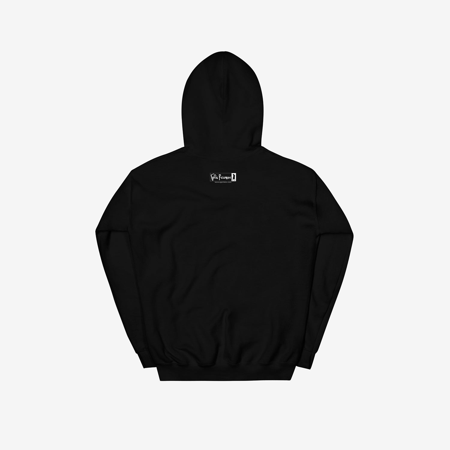 Grazhdanskaya Oborona 'Zachem snyatsya sni?' album artwork hoodie. Back side with GrOb Records logo. www.egorletovcom